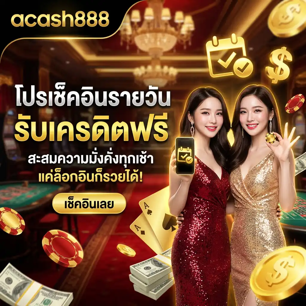 โปรโมชั่นเช็คอินรายวัน (Daily Login) สะสมความมั่งคั่งทุกเช้า
